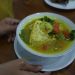 Seporsi sayur kelo merico yang disajikan di Rumah Makan Pawon Simbah Pati