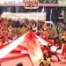 Kemeriahan Gebyar Seni Budaya Kota Mungkid Tahun 2023 dalam rangka memeriahkan HUT Kemerdekaan RI ke-78.