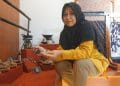 Koleksi museum batik tulis Bakaran di Desa Bakaran Wetan untuk melengkapi paket desa wisata.
