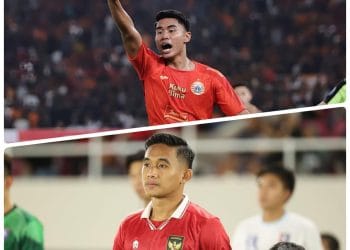 Muhamad Ferrari (atas) Rizky Ridho (bawah)