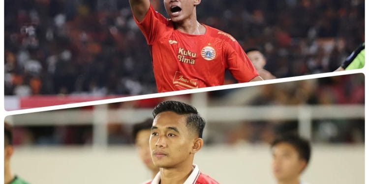 Muhamad Ferrari (atas) Rizky Ridho (bawah)