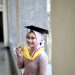 Seren Kastiureni usai lulus dari UGM Yogyakarta