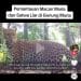 Macan Tutul di gunung muria terekam kamera pengintai yang dipasang oleh tim pelestari.