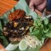 Satu porsi sambal bandeng khas Juwana di warung murah sari Langgenharjo, Juwana