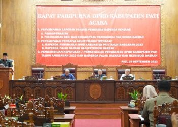 Rapat paripurna DPRD Kabupaten Pati