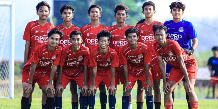 Tim Persipa Pati junior siap tampil di ajang Piala Soeratin Jawa Tengah tahun 2023.