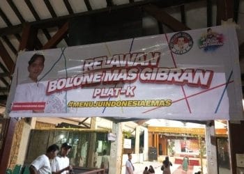 Relawan di Pati doakan Gibran Rakabuming menjadi cawapres 2024.