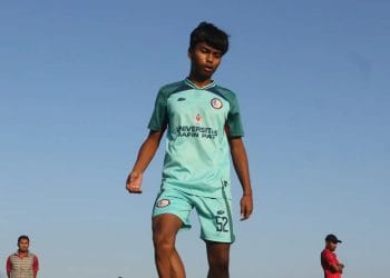 Siswa Safin Pati Sports School siap berlaga di ajang Liga 3 Jawa Tengah.