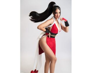 Anya Geraldine Cosplay Mai Shiranui Netizen Pengen Nge-Zoom Terus