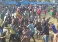 Ricuh orkes dangdut di Dukuhseti Pati Jawa Tengah.