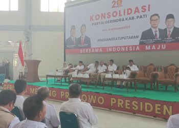 Gerindra Pati Konsolidasi Menangkan Prabowo Satu Putaran Pilpres 2024