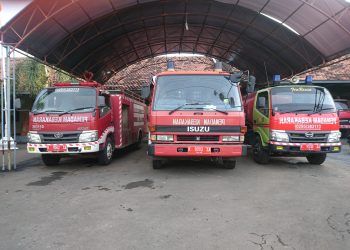 Armada pemadam kebakaran Pati banyak yang sudah tua.