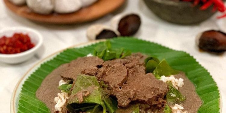 Seporsi pindang kerbau khas Kudus (INSTAGRAM @seerameneer)