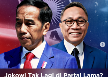 Ilustrasi Jokowi dan Zulkifli Hasan.