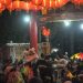 Atraksi barongsai di Kelenteng Hok Tik Bio Pati sebagai ritual Pemilu damai.