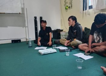 Kelas menulis Kofiku yang digelar di Perpusda Kudus.