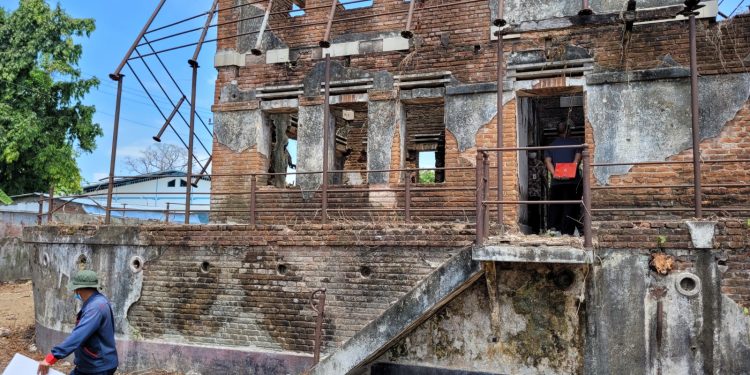 Sebuah rumah berbentuk kapal yang dikenal sebagai Omah Kapal segera difungsikan kembali untuk obyek wisata di Kudus. (DOKUMEN DISBUDPAR KUDUS)