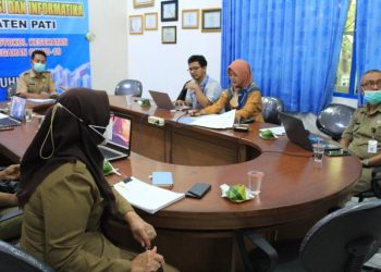 Ronda web dilakukan oleh Diskominfo Pati, Jawa Tengah.