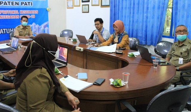 Ronda web dilakukan oleh Diskominfo Pati, Jawa Tengah.