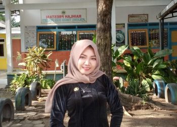 Devi Agustia Hartiningsih, guru di SDN Tayu Wetan 01 Pati