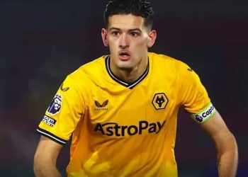 Justin Hubner saat membela tim Wolferhampton.