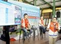 Area Manager Communication, Relations, and CSR PT Pertamina Patra Niaga Regional Jawa Bagian Tengah Sub Holding Commercial and Trading PT Pertamina (Persero) Brasto Galih Nugroho menerangkan persiapan layanan BBM dan elpiji saat Lebaran tahun 2024 ini.
