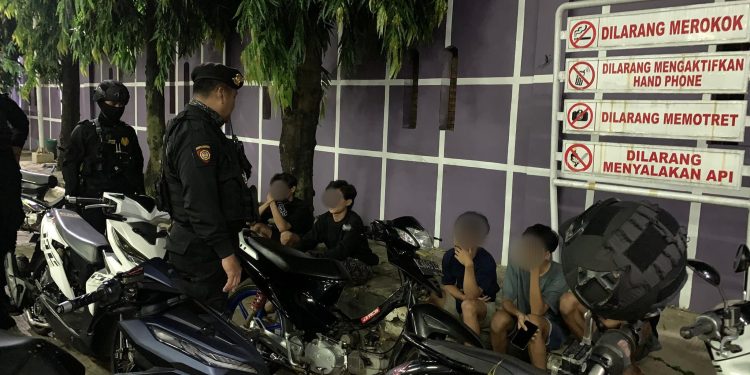 Polres Jepara mengamankan pemuda pesta miras dan balap liar. (DOK POLRES JEPARA)