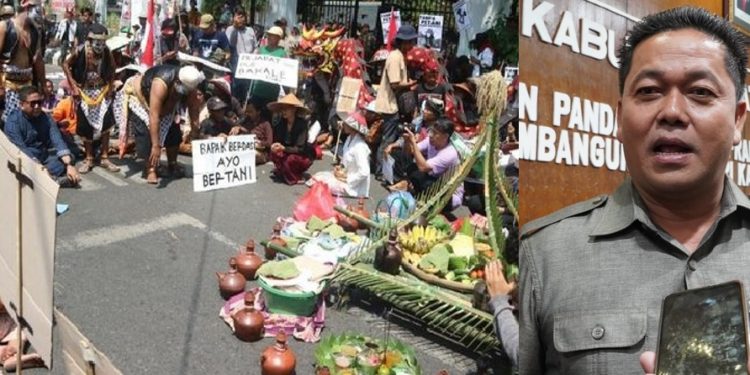 Tuntut Perda RTRW, Ratusan Petani Kendeng Datangi DPRD Pati, Ketua Dewan Ali: Aspirasi akan Kami Wadahi melalui Public Hearing!