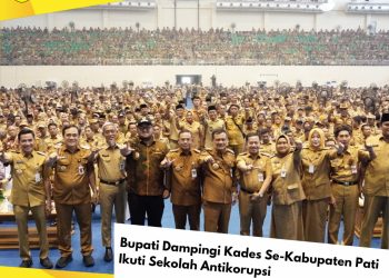 Pemprov Jateng Gelar Sekolah Antikorupsi untuk Kepala Desa, Bupati Pati Hadir Langsung Dampingi Peserta