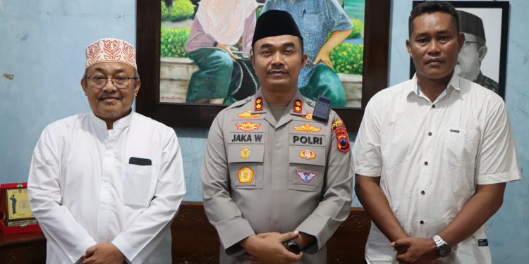 Kapolresta Pati AKBP Jaka Wahyudi Silaturahmi Bersama Tokoh Agama