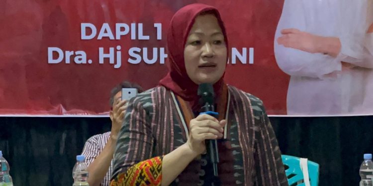 Anggota DPRD Pati Suhartini yang akrab disapa Bu Asih.
