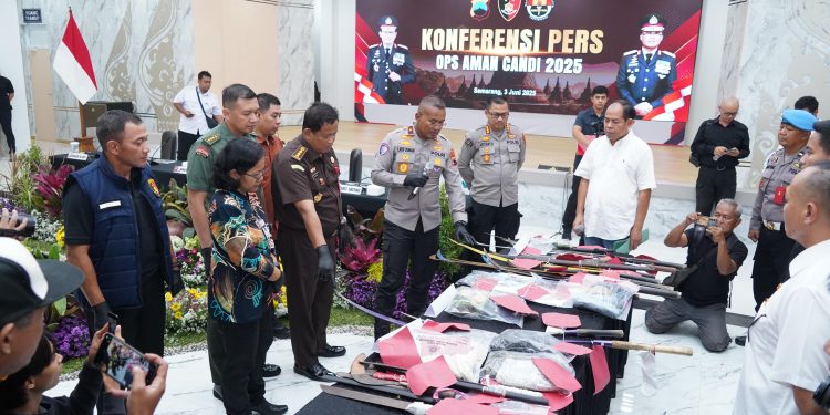 Operasi Aman Candi 2025: Polda Jateng Ungkap 711 Kasus Premanisme, 916 Tersangka Diamankan