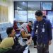 Bupati Kudus Sam'ani Intakoris meninjau pelayanan di kantor pemerintahan.