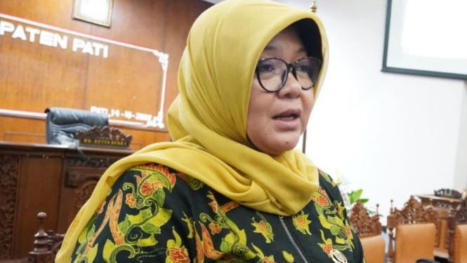 Ketua Fraksi Golkar DPRD Pati Endah Sriwahyuningati.