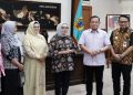 Kunjungan Menteri Pemberdayaan Perempuan dan Perlindungan Anak (P3A) Republik Indonesia, Arifatul Choiri Fauzi di pendopo Kabupaten Pati.