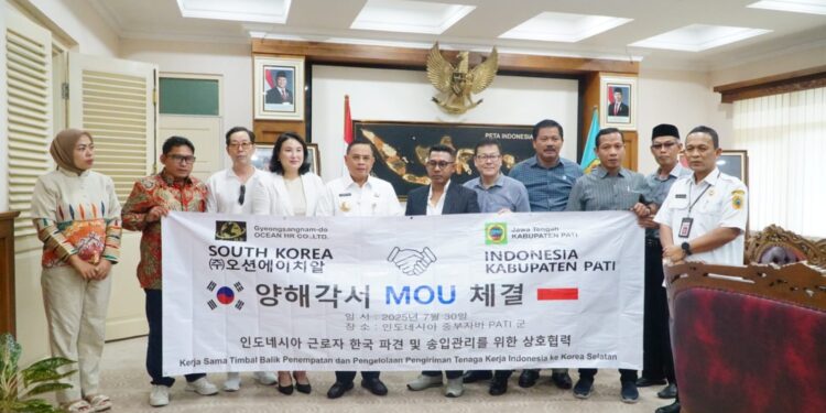 Bupati Pati Sudewo menyambut peluang kerja di Korea Selatan untuk warga Pati.