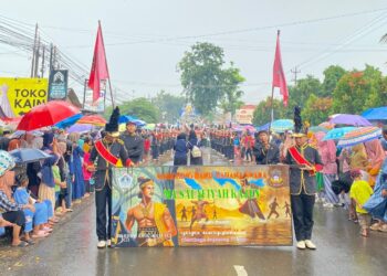 Marching Band Bahana Swara MA Salafiyah Kajen:  Sukses Pukau Penonton dengan Tema “Geger Ranggalawe”