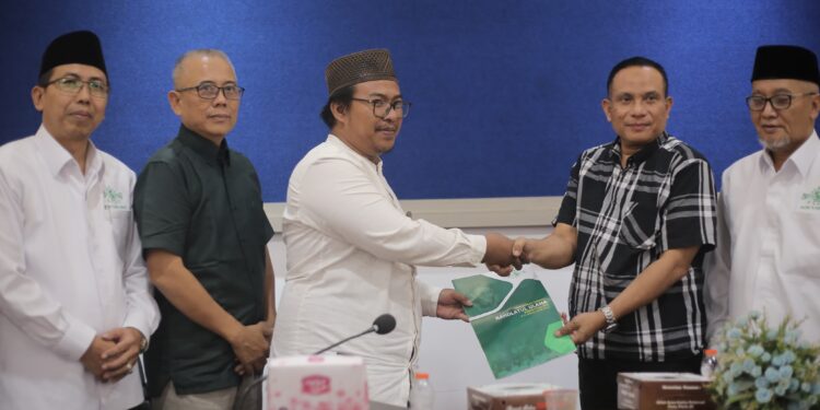 PC NU Pati menyampaikan pandangan terkait kenaikan PBB-P2 ke BPKAD.