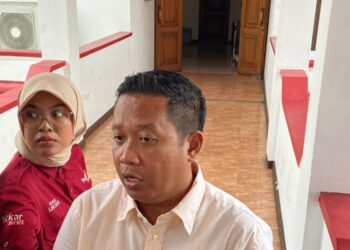 Ketua pansus hak angket dprd pati Teguh Bandang Waluyo.