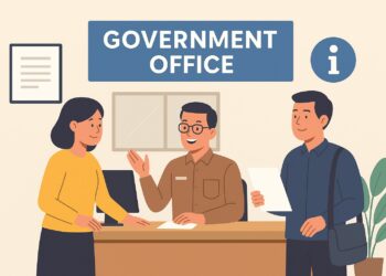 Ilustrasi pelayanan publik oleh pemerintah.