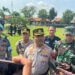 Kapolresta Pati memberikan keterangan pers soal kesiapan pengamanan sidang paripurna pansus hak angket DPRD.