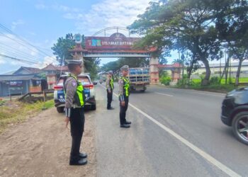 Satlantas Polresta Pati Pati Gelar Patroli Ops Ketupat Candi 2026, Pastikan Lalu Lintas Tetap Terkendali