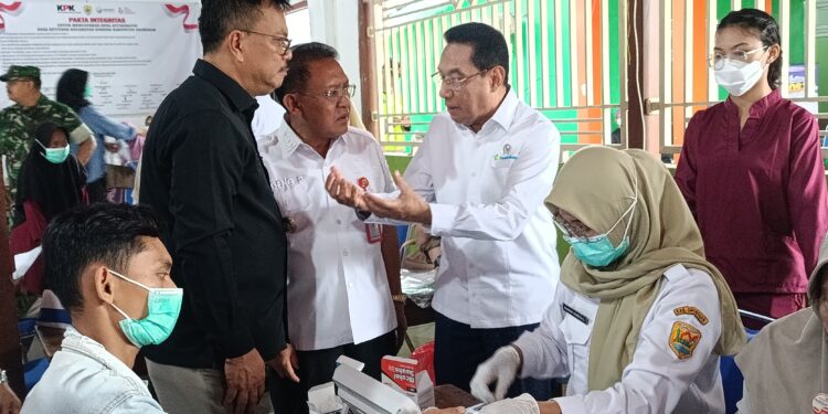Bersama Wamenkes, Edy Wuryanto Pantau Langsung Upaya Tekan Kasus TBC Grobogan