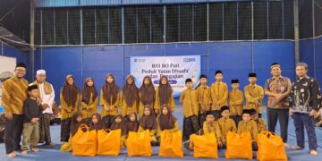BRI BO Pati Hadirkan Kebahagiaan di Tahun Baru Islam 1448 H Melalui Santunan Yatim Dhuafa